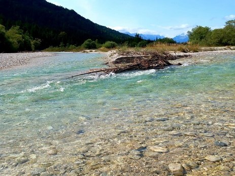 Isar bei Bad T&ouml;lz - Kajak Verleih Lieferservice